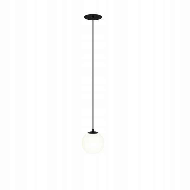 Led závěsné svítidlo černé sklo bílá koule 10 cm neutrální barva Maytoni