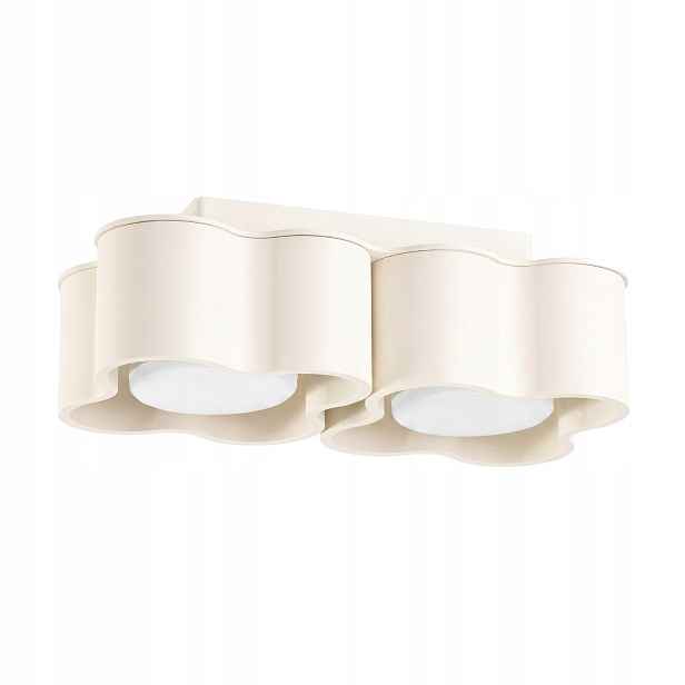 Sollux Lighting stropní spot dvojitý béžový Ovio 2xGX53 10W