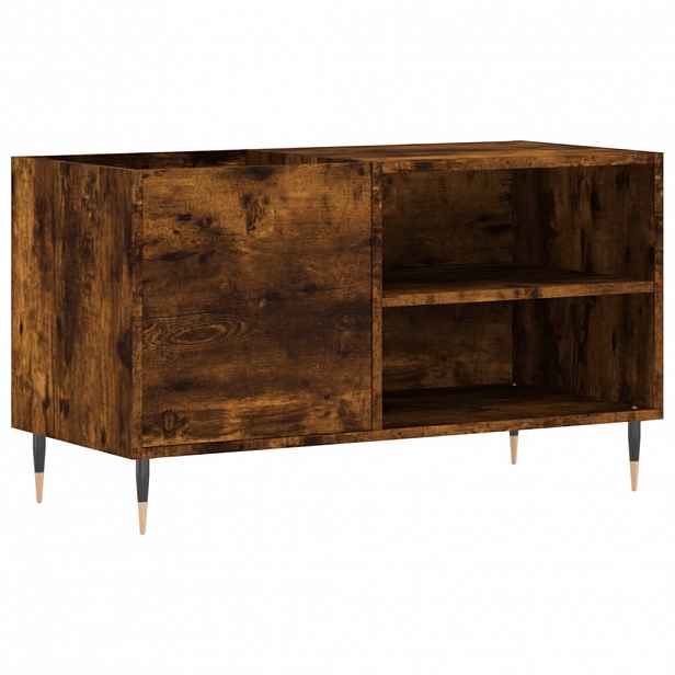 vidaXL Skříňka na LP desky kouřový dub 85x38x48 cm kompozitní dřevo
