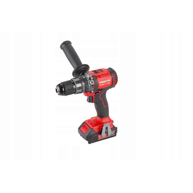 Vrtačka Aku s příklepem Festa " Brushless" SHARE20V baterie 2.0Ah, nabíječk