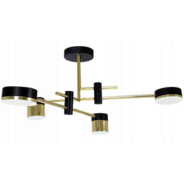 Závěsné Stropní Svítidlo Moderní Zlatá Černá Zlatá Led Toolight