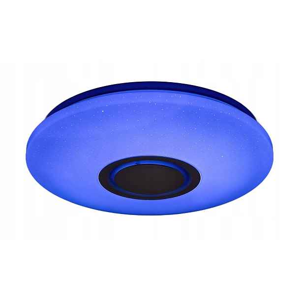 Stropní Svítidlo Rgb s reproduktorem 40 cm Led 24 W bílý kulatý Rodion 3509 Rabalux
