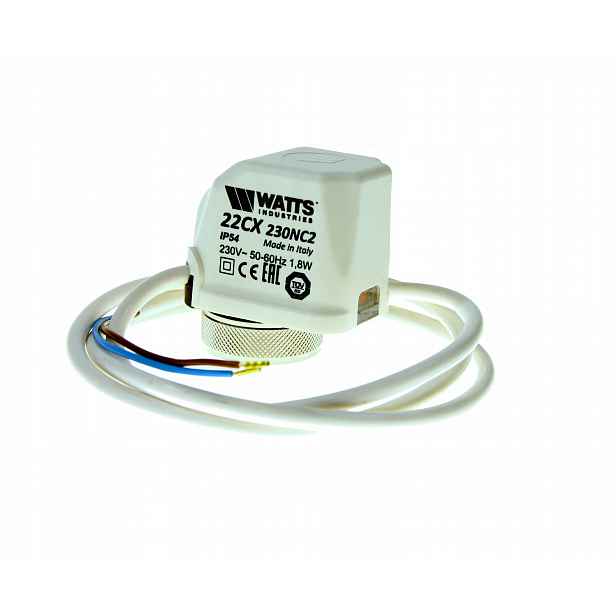 Termický pohon Nc Watts M30x1,5 230 podlahová krytina