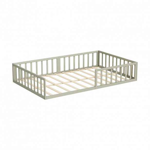 VitaliSpa DĚTSKÁ POSTEL Minno Greige 205 x 125 cm Bez matrace