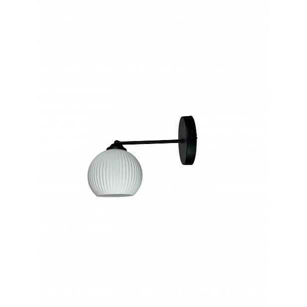 Euro-Lamp Nástěnné svítidlo Uno Černá Stínidlo bílý proužek 1X60 Výrobce