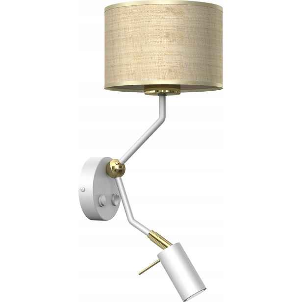 Nástěnná lampa Milagro béžová E27 60 W