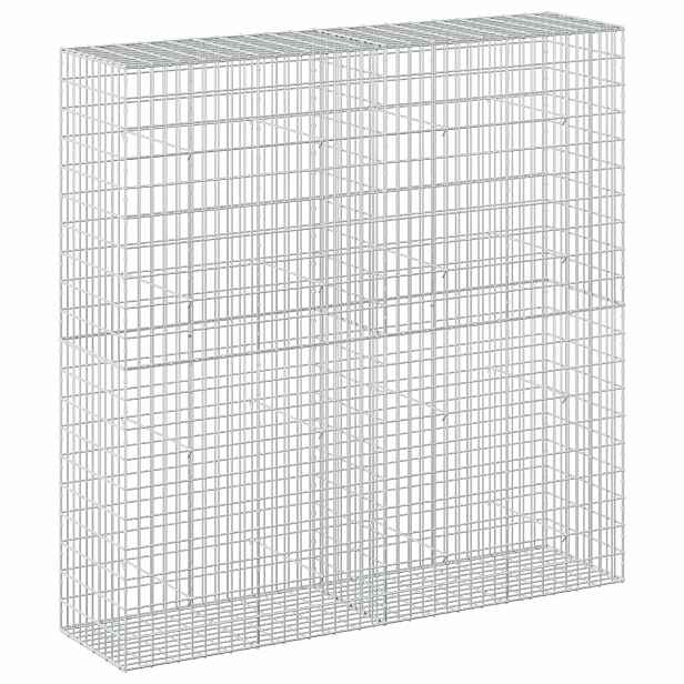 vidaXL Gabion s drátem 5 mm a síťkou 5x10 cm 200x50x200 cm