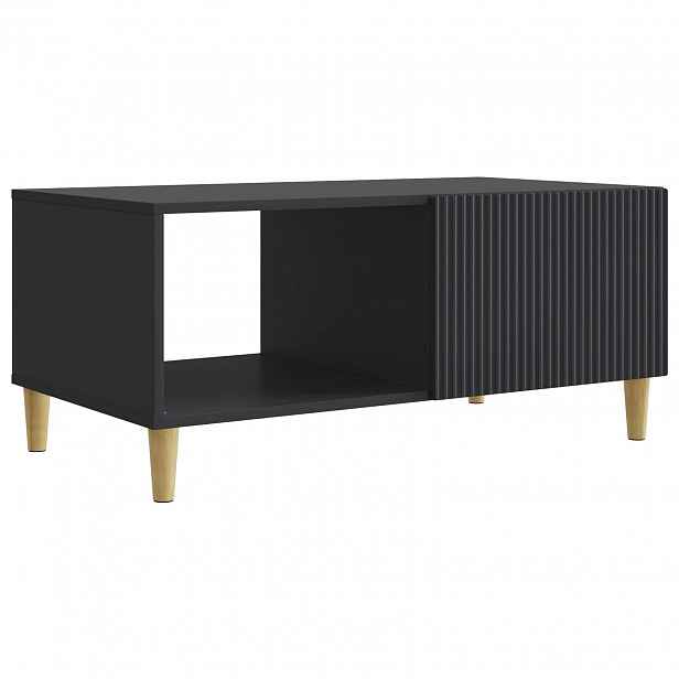 vidaXL Konferenční stolek Černá 90 x 50 x 40 cm Kompozitní dřevo
