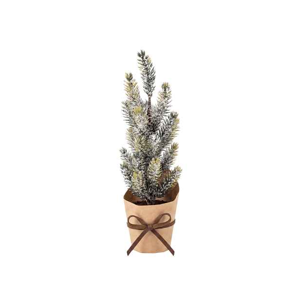 Dekorační vánoční stromeček FROSTY TREE v květináči 22 cm