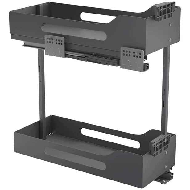 Koš Cargo 25 Pro Box Nomet Do Skříňky 25 CM Plný Výsuv Samodotahovač Antracit