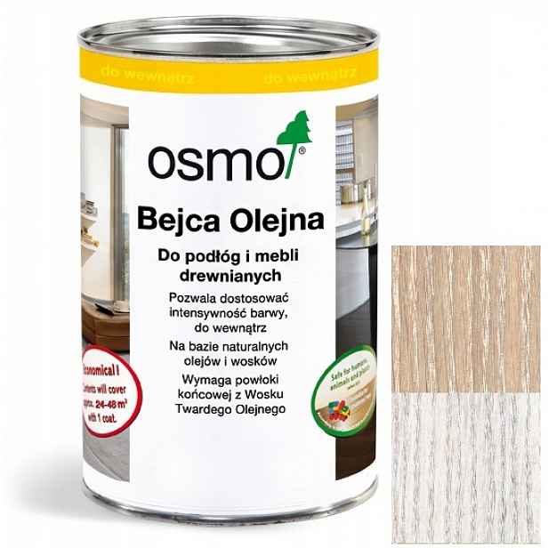 Osmo 3501 1L Olejová mořidla Bílá *wawa