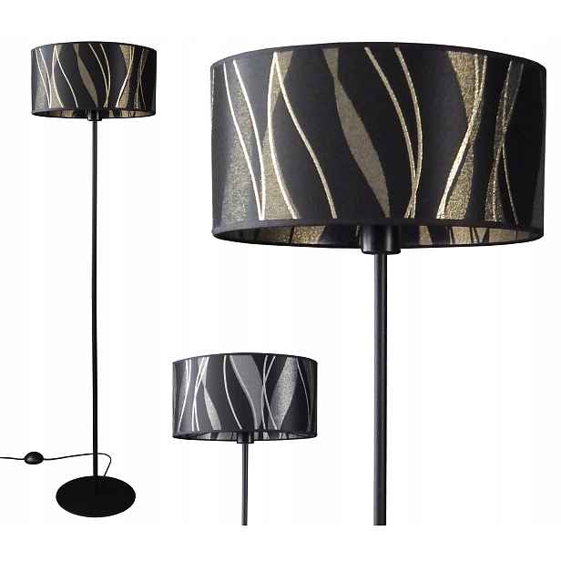 Stabilní Podlahová Led Stojací Lampa, Stínítko FI30 E27, Obývací Pokoj, Ložnice, Hotel