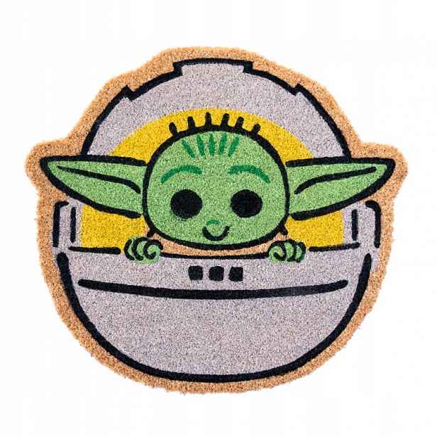 Star Wars Stěrač ve tvaru Baby Yoda (40 x 60 cm)