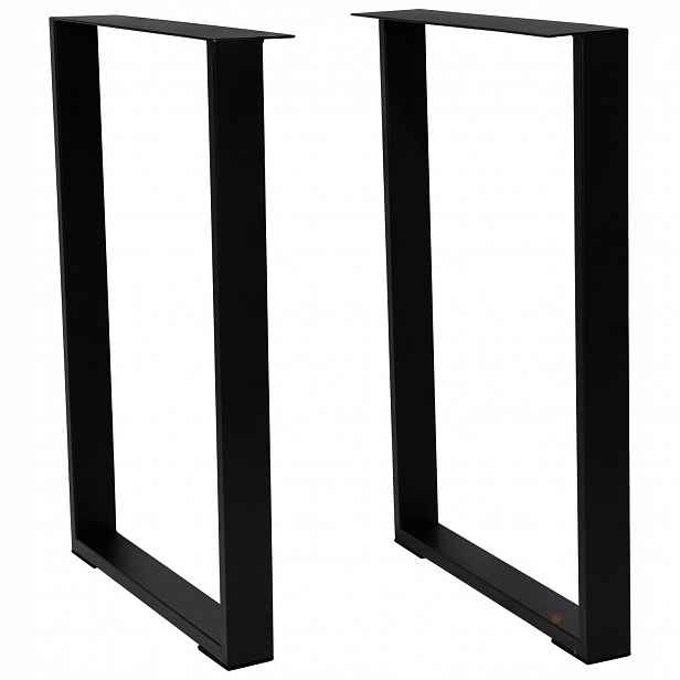 Nohy loftového nábytku pro stůl Loft Industrial 60x72 s profilem 4x2 2ks