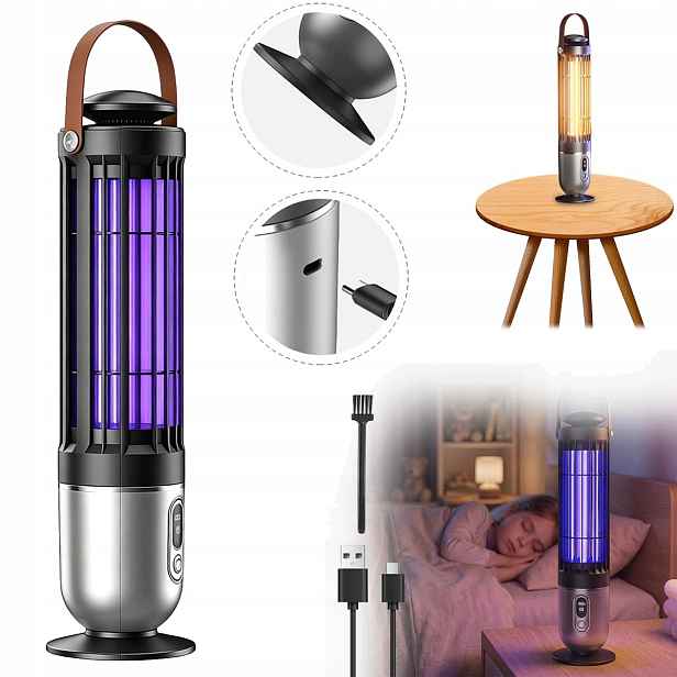 Insekticidní lampa Odpuzovač Bezpečný elektronický pro kontakt