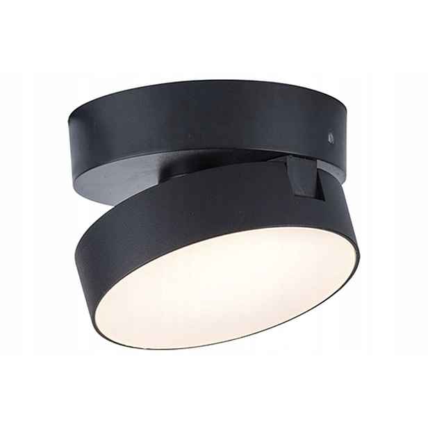 Lutec Stanos stropní spot Led reflektor 6,8W 400lm Cct černý 10cm