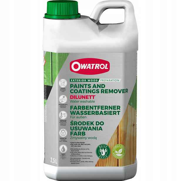 Owatrol Dilunett pro odstraňování starých nátěrů 2.5L