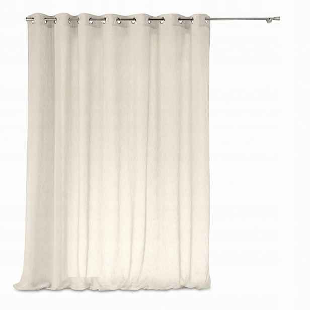 Záclona Na Průchodkách Polyester Béžová 240 X 240 CM