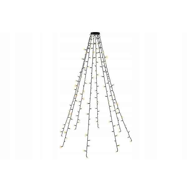 Goobay Led světelný řetěz na vánoční stromek, 200 Led, 8x 1,5m