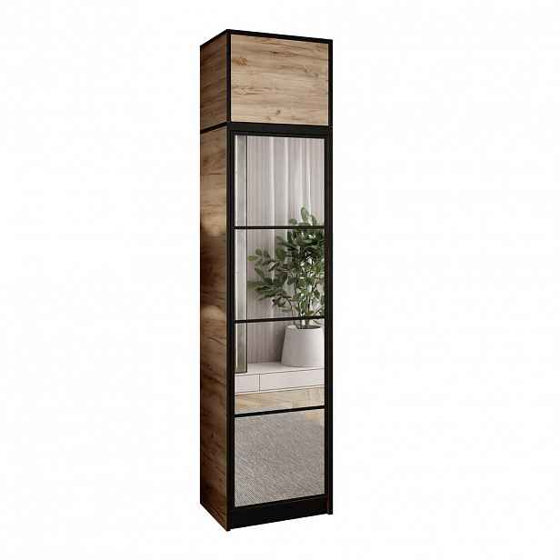 Kier Furniture ŠATNÍ SKŘÍŇ EDEN s nástavbou 1D Dub Craft
