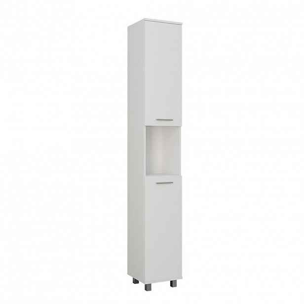 Vicco VYSOKÁ SKŘÍŇKA Ilias Bílá 30.2 x 190 cm se 2 dveřmi