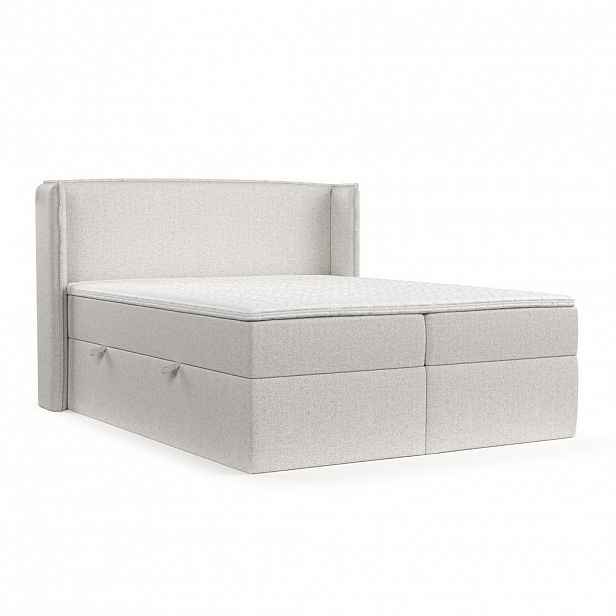 AltaBeds POSTEL BOXSPRING VIVA 180/200 Světle béžová