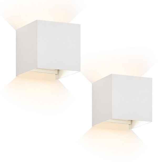ZMH LED NÁSTĚNNÉ SVÍTIDLO 10/10/10 cm