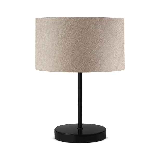 Opviq Stolní lampa Barabas béžová/černá