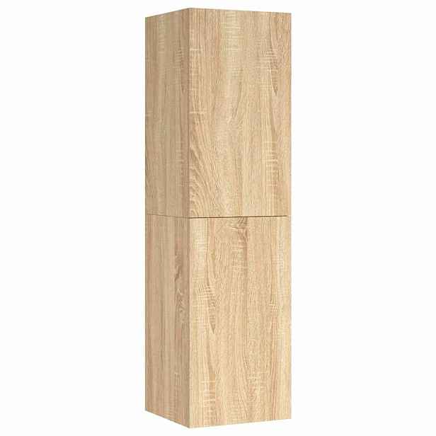 vidaXL TV stolek dub sonoma 30,5x30x110 cm kompozitní dřevo