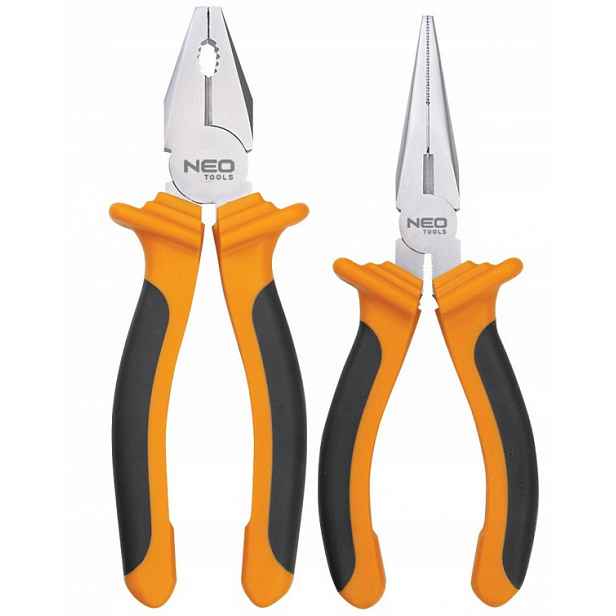 Neo Tools Sada Kleští Kleště 160 MM Kombinačky, Prodloužené A Jiné