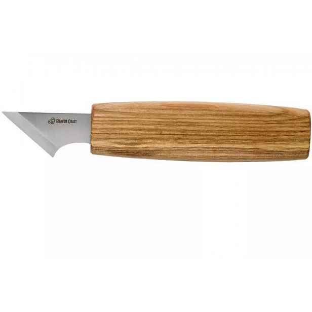 Nůž řezbářský pro geometrické řezbářství. Beavercraft C11