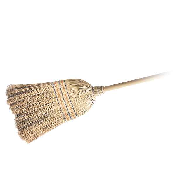 SPOKAR Koště čirokové spec.5xšité+hůl