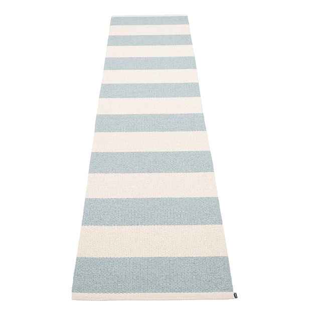 Světle modro-krémový vnitřní a venkovní běhoun 70x300 cm Bob Blue Fog – Pappelina