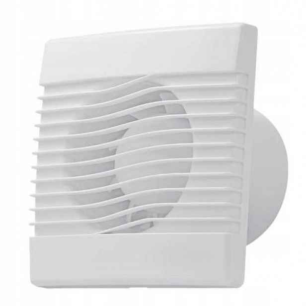Ventilátor stěnový, 100 mm, s časovým doběhem 0906
