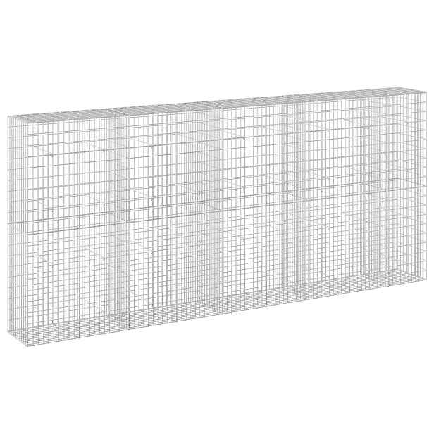 vidaXL Gabion s drátem 5 mm a síťkou 5x10 cm 450x50x200 cm