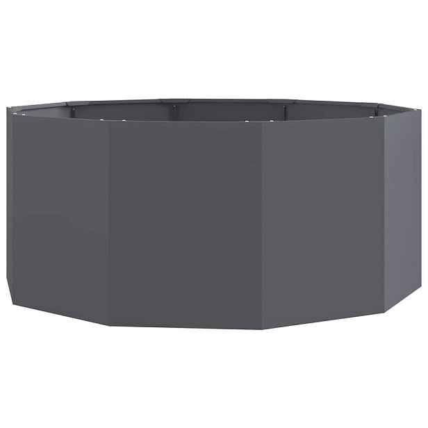 vidaXL Truhlík Antracit 120 x 120 x 50 cm Ocel