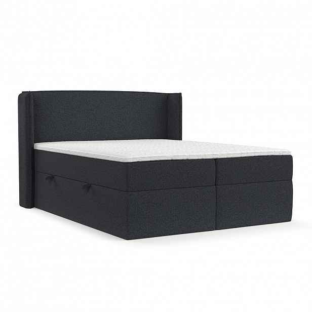 AltaBeds POSTEL BOXSPRING VIVA 200/200 Antracitová