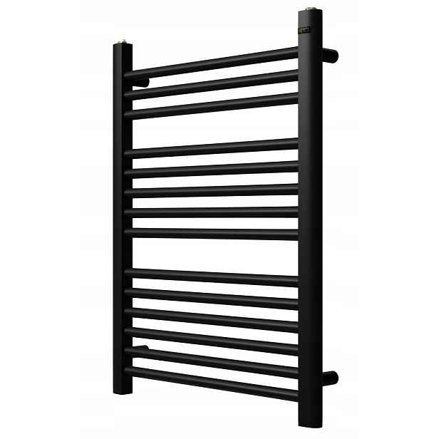 Koupelnový Radiátor Žebřík Černý 50 cm Hugo 70x50 Polský Výrobce