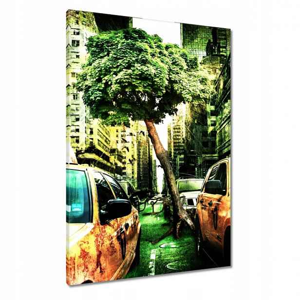 Obrazy 70x100 Zelený New York