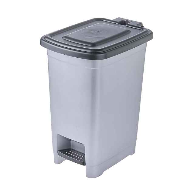 Plastový nášlapný odpadkový koš KEEEPER 10l