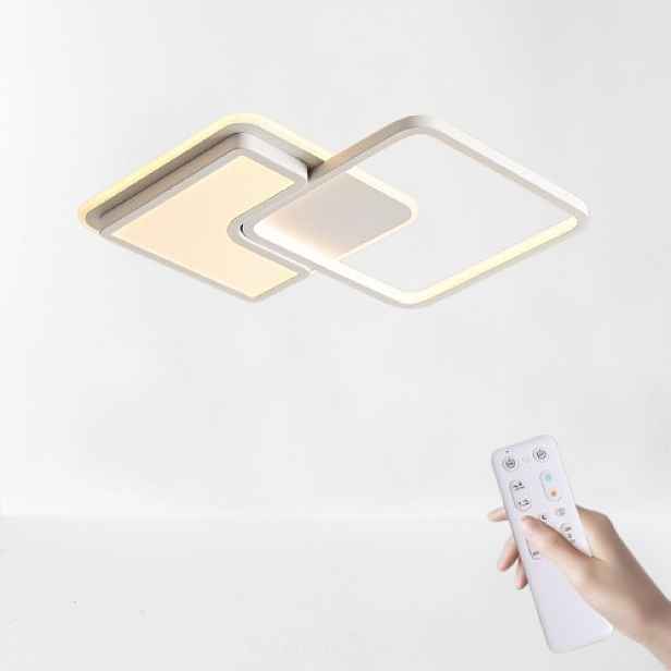 Stropní Svítidlo Závěsná Lampa Antenlicht Čtvercová Stmívatelná 3000-6500K