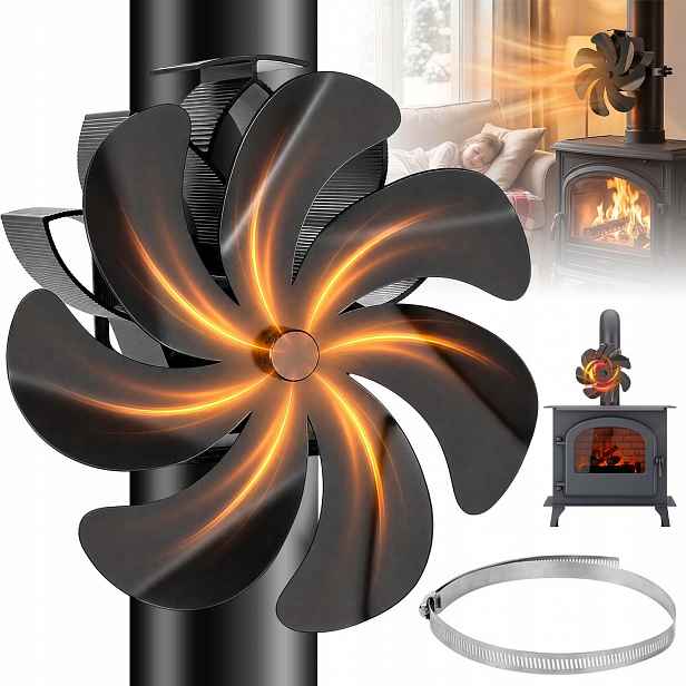 Ventilátor Krbu Pro Topná Kamna, Ventilátor Kamna Na Dřevo