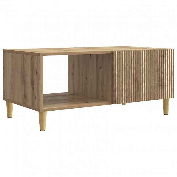 vidaXL Konferenční stolek Dub artisan 90 x 50 x 40 cm Kompozitní dřevo