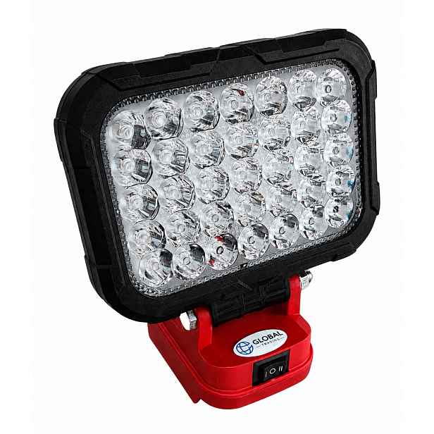 Stavební lampa na baterie Milwaukee 18V M18 35LED halogenová