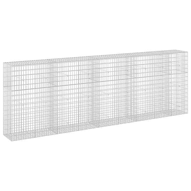 vidaXL Gabion s drátem 5 mm a síťkou 5x10 cm 450x50x150 cm