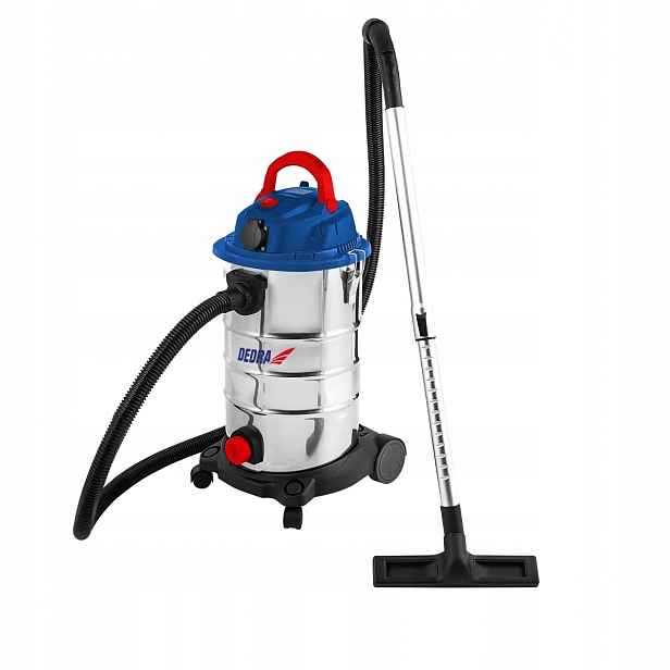 Vysavač s oklepem, pro suché i mokré vysávání Dedra 1600W 30L DED6615