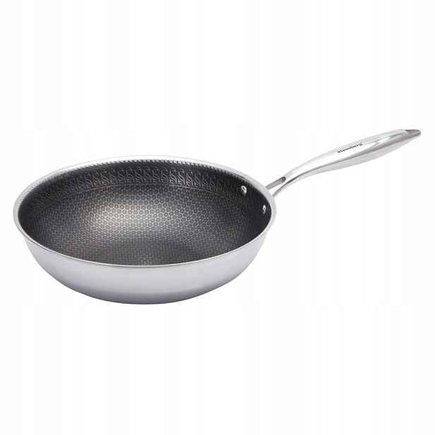 Pánev typu wok s nepřilnavou povrchovou úpravou PFOA-Free, 28 cm Klausberg