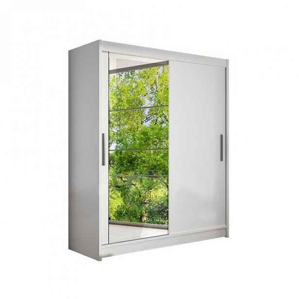 šatní skříň WESTA VI bílá šířka 150 cm