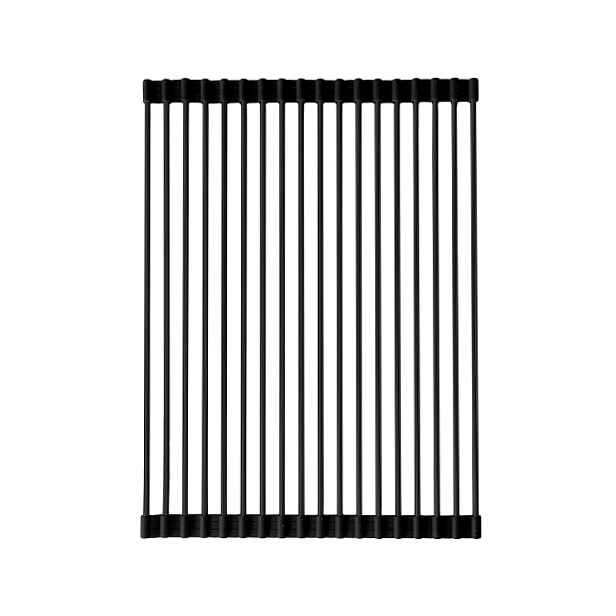 Alveus AllRound - CHROME + SILIKON 45x35 cm - BLACK ADDITON