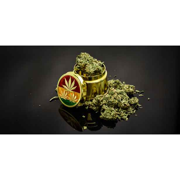 Grinder Mlynek Cbd Thc Kovový Marihuana Krusher